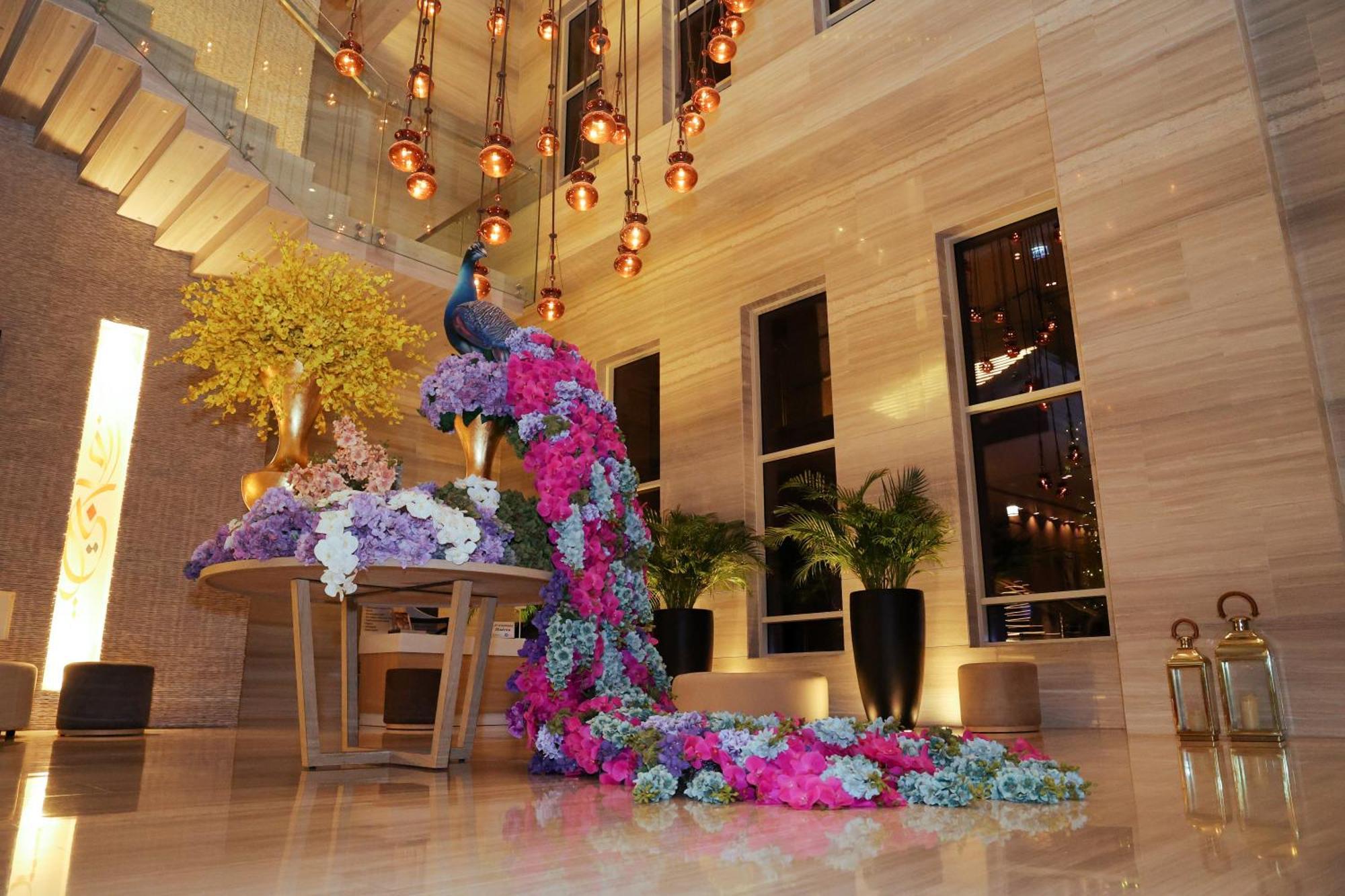 Doubletree By Hilton Fujairah City Exterior foto The lobby of the Taj Mahal Palace
